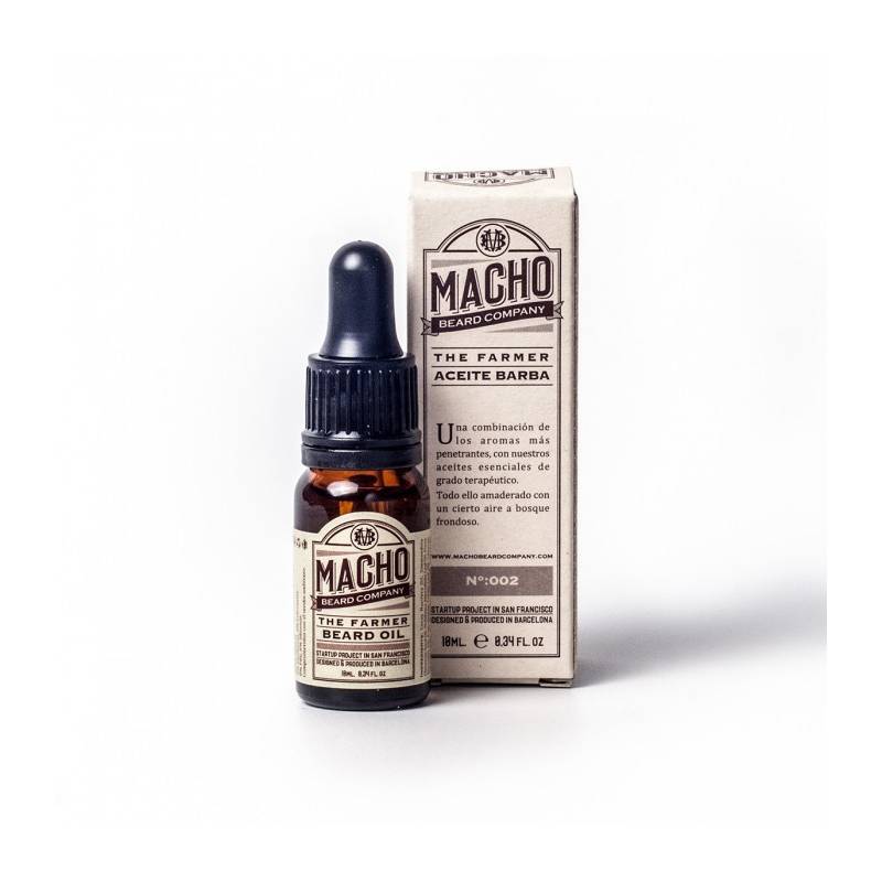 Aceite para Barba “Macho Beard Company The Farmer” (10ml)