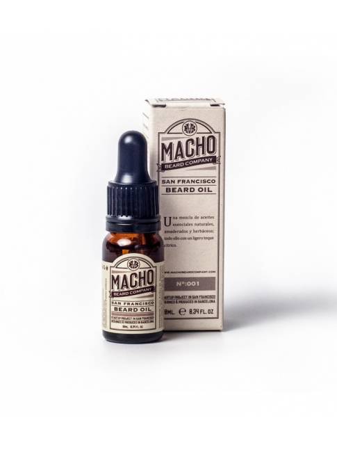 Aceite para Barba “Macho Beard Company San Francisco” (10ml)