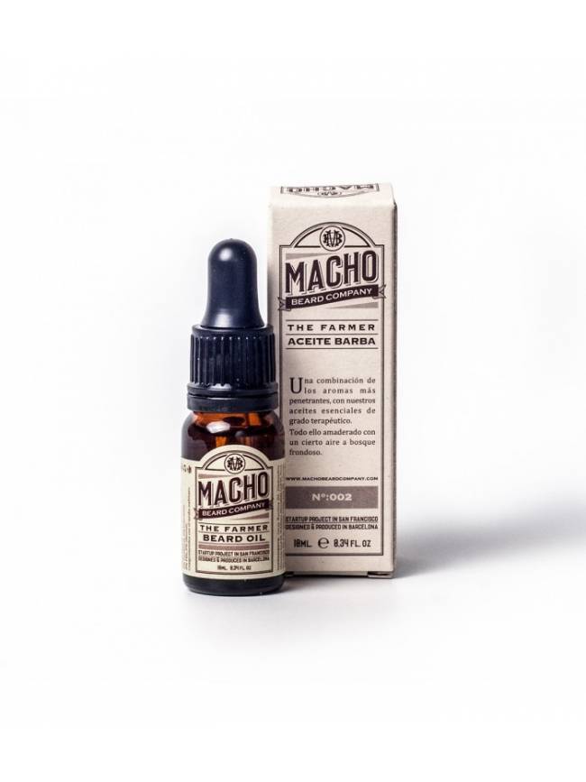 Aceite para Barba “Macho Beard Company The Farmer” (10ml)