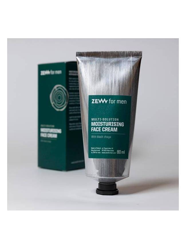 Crema Hidratante Facial Black Chaga de "Zew" (80ml)