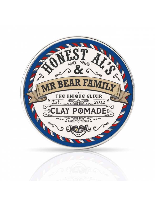 Pomada para el cabello “Clay Honest Al” de Mr. Bear Family
