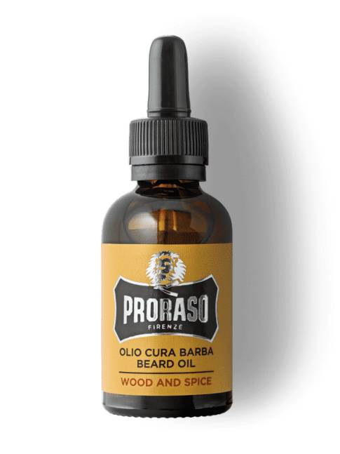 Aceite para Barba "Wood and Spice" de Proraso (30ml)