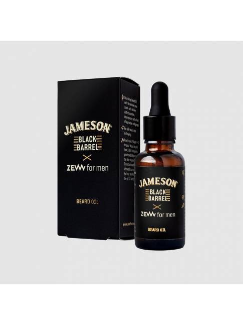 Aceite para Barba JAMESON® Black Barrel x ZEW for men (30ml)