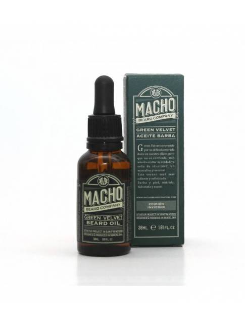 Aceite para Barba “Macho Beard Company Green Velvet” (30ml)